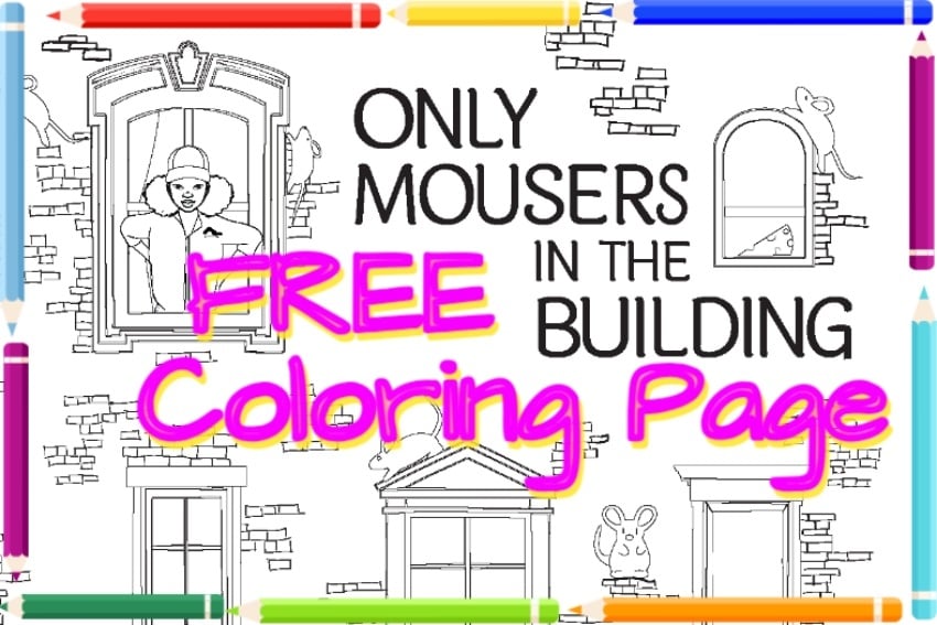 FREE Coloring Page for Only Murders in the Building Fans